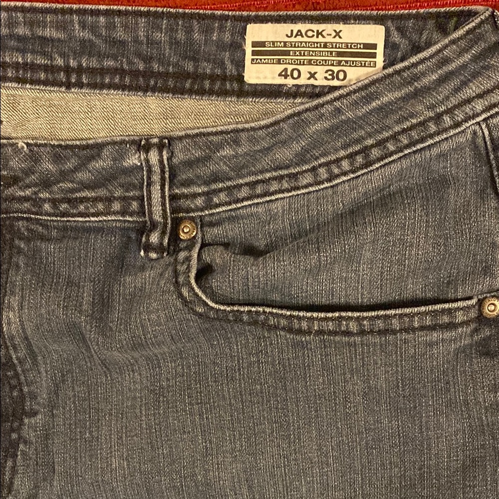 Buffalo David Britton  Slim Blue Jeans with blue  Stitching
